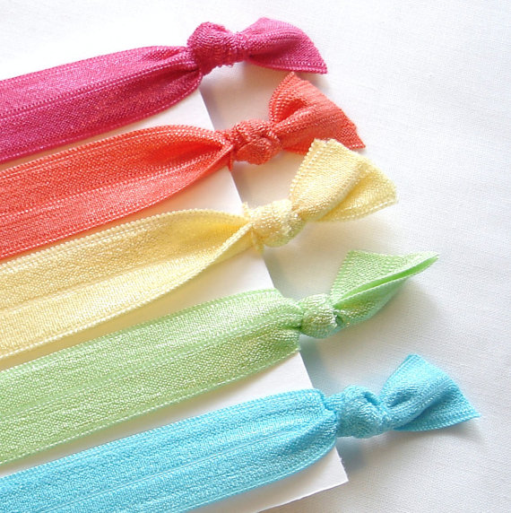 Colorful Hair Ties on Luulla