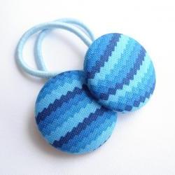 Shades of Blue. Hair Ties